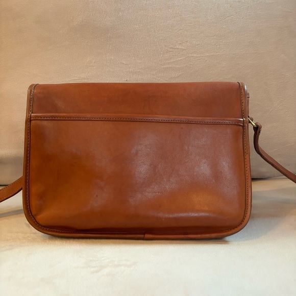Vintage Coach NYC British tan city bag - Picture 3 of 13